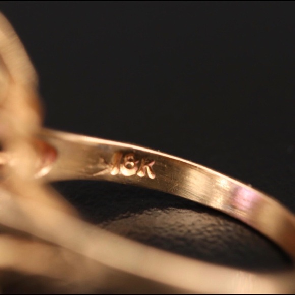 18k ROSE GOLD COLOR-CHANGE SAPPHIRE RING - Picture 6 of 7